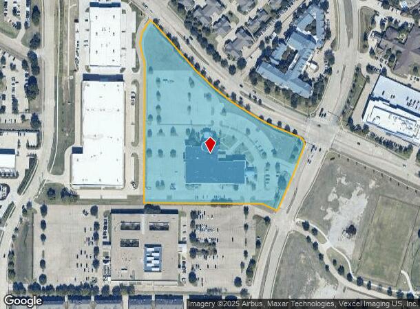  7000 W Plano Pky, Plano, TX Parcel Map