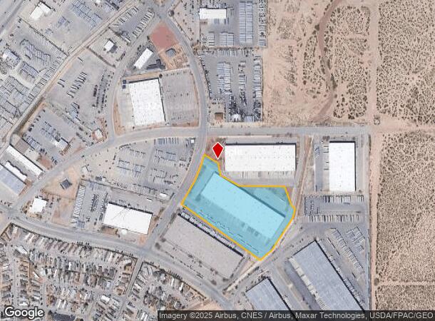  12375 Pine Springs Dr, El Paso, TX Parcel Map