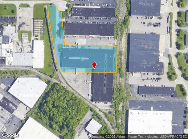  26840 Fargo Ave, Bedford, OH Parcel Map