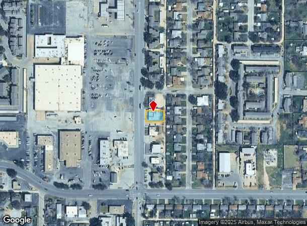  2509 Barrow St, Abilene, TX Parcel Map