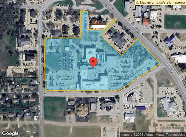  713 E Anderson St, Weatherford, TX Parcel Map