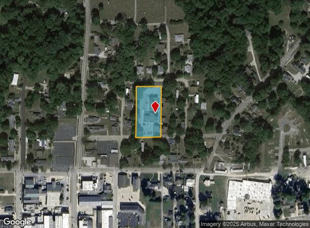  260 E Church St, Bloomfield, IN Parcel Map