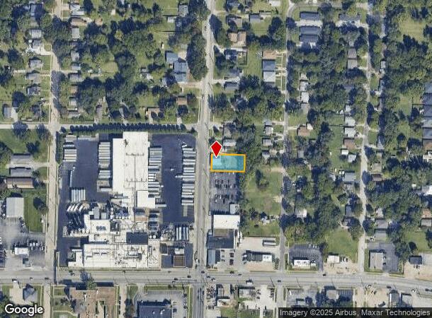  2438 N National Ave, Springfield, MO Parcel Map