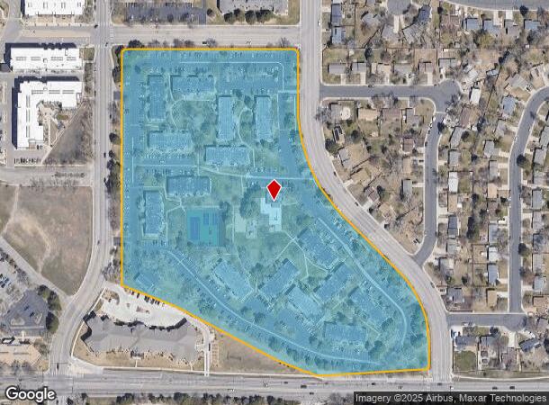  3501 Stover St, Fort Collins, CO Parcel Map