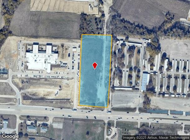  4570 W University Dr, Mckinney, TX Parcel Map