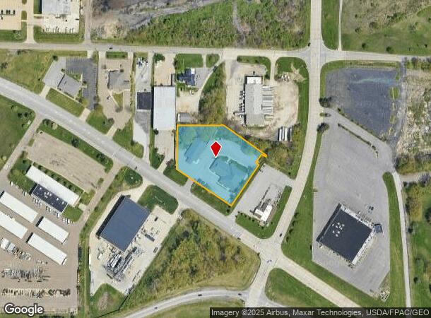  1205 E Waterloo Rd, Akron, OH Parcel Map