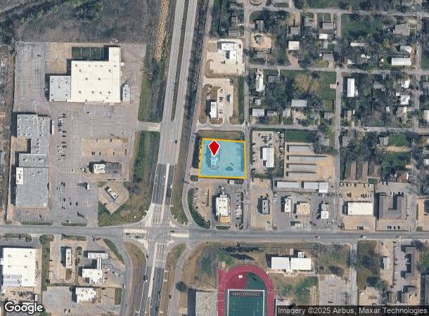  2102 Live Oak St, Commerce, TX Parcel Map