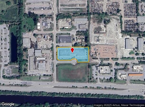 8233 Gator Ln, West Palm Beach, FL Parcel Map