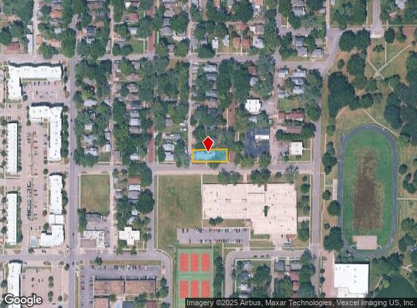  1339 Sw Buchanan St, Topeka, KS Parcel Map