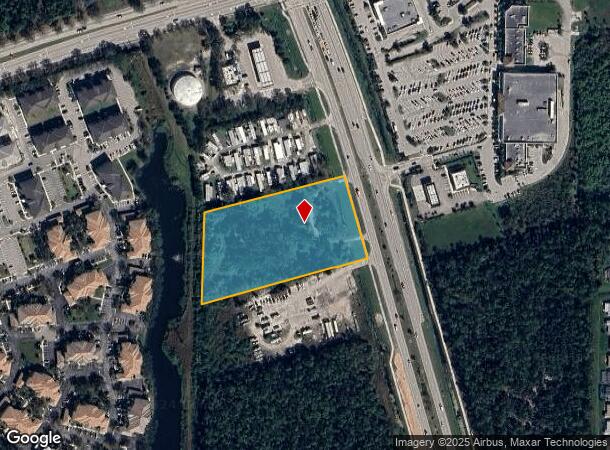  17801 N Tamiami Trl, North Fort Myers, FL Parcel Map