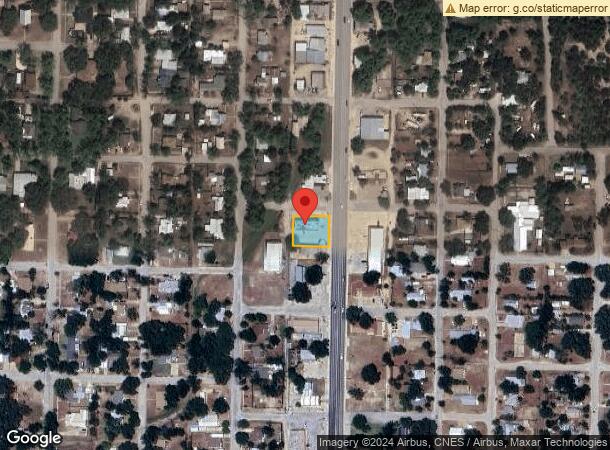  1602 S Bridge St, Brady, TX Parcel Map