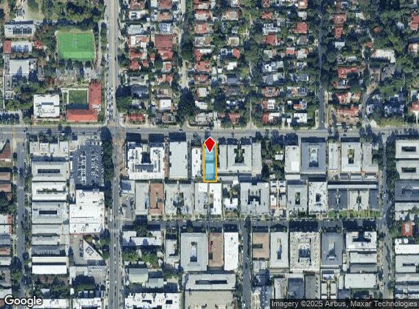 5418 Franklin Ave, Los Angeles, CA Parcel Map
