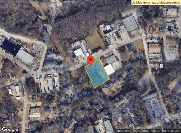  705 Oak St, Gainesville, GA Parcel Map