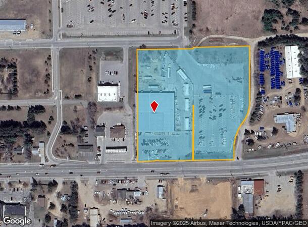 1307 1St St E, Park Rapids, MN Parcel Map