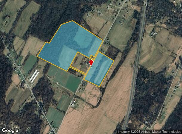 Old Harrisburg Rd, York Springs, PA Parcel Map