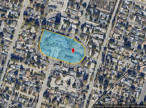  2705 Mountain View Dr, La Verne, CA Parcel Map