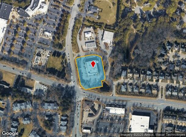 3441 Kildaire Farm Rd, Cary, NC Parcel Map