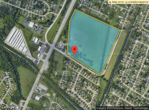  11801 E Orell Rd, Louisville, KY Parcel Map