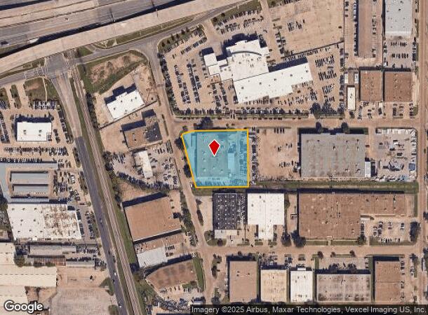  11480 Anaheim Dr, Dallas, TX Parcel Map