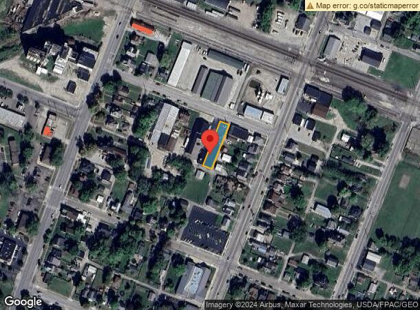  161 Edison Ave, Circleville, OH Parcel Map