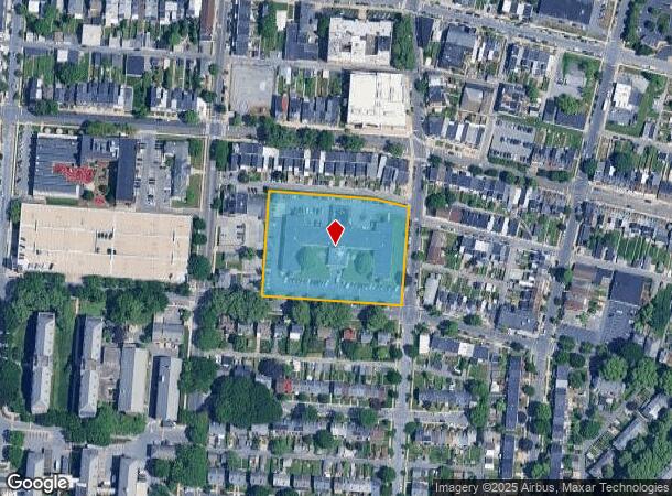 401 Spruce St, Reading, PA Parcel Map