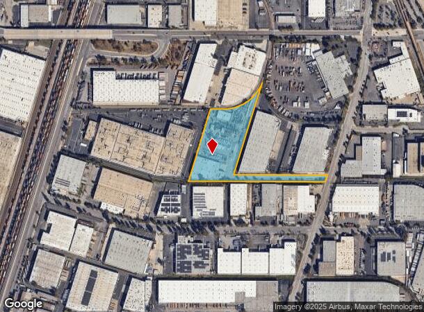  20851 S Santa Fe Ave, Long Beach, CA Parcel Map