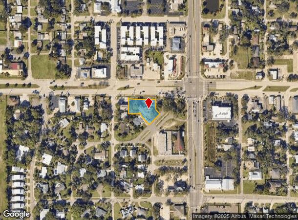  25 W New Haven Ave, Melbourne, FL Parcel Map