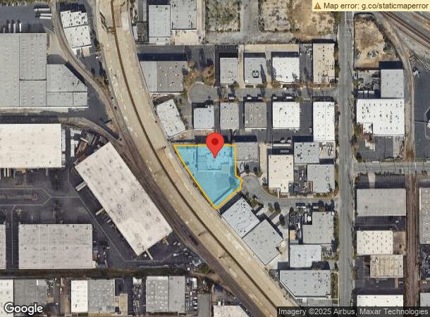  13700 Borate St, Santa Fe Springs, CA Parcel Map