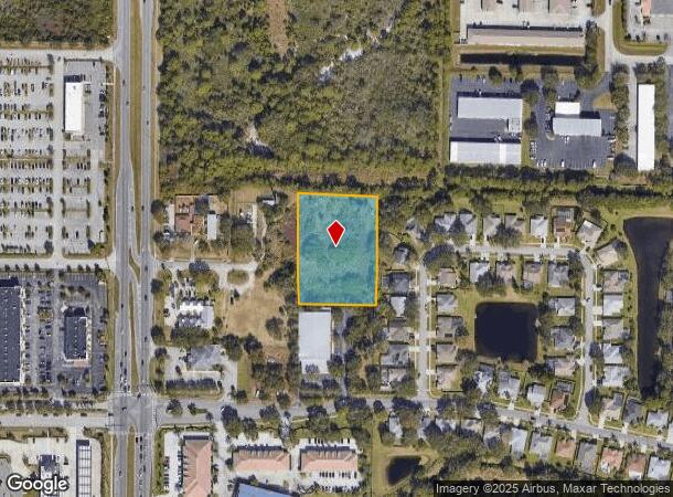 1909 Unknown, Melbourne, FL Parcel Map