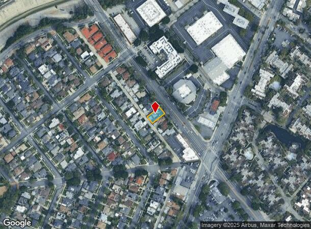 5139 Overland Ave, Culver City, CA Parcel Map