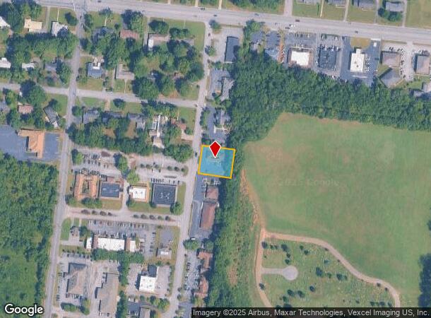 1288 Dow St, Murfreesboro, TN Parcel Map