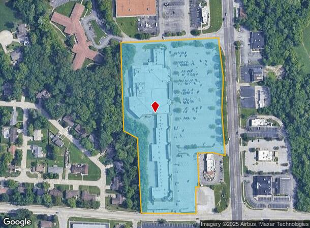  2665 N Illinois St, Swansea, IL Parcel Map