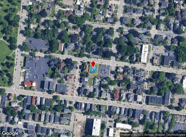 55 Cedar St, Worcester, MA Parcel Map