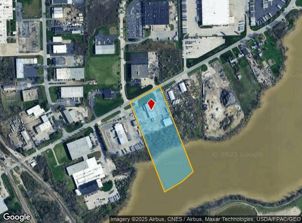 1336 Matzinger Rd, Toledo, OH Parcel Map