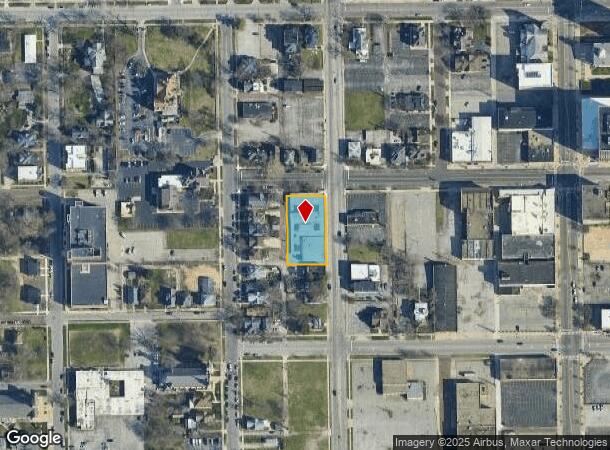  201 S William St, South Bend, IN Parcel Map