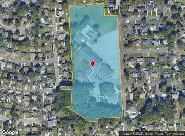 Third St, Woodbury Heights, NJ Parcel Map
