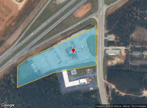  2560 Whitesville Rd, Lagrange, GA Parcel Map