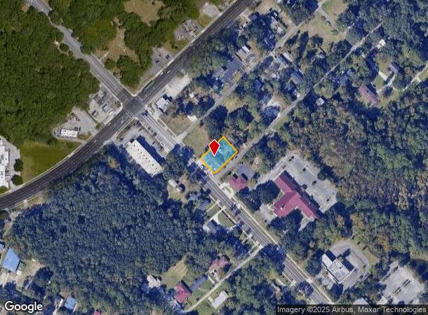  5905 Moncrief Rd, Jacksonville, FL Parcel Map