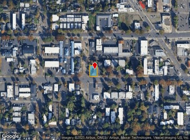 1095 W 7Th Ave, Eugene, OR Parcel Map