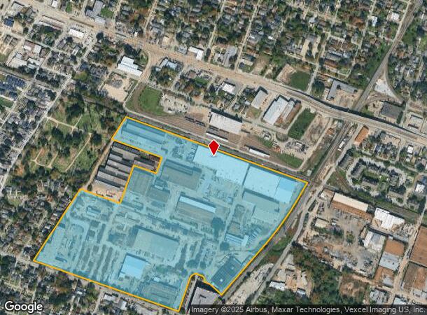 5425 Polk St, Houston, TX Parcel Map