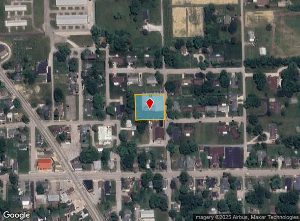 201 N Ludlow St, Phillipsburg, OH Parcel Map