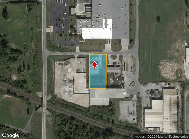  2154 Production Rd, Kendallville, IN Parcel Map