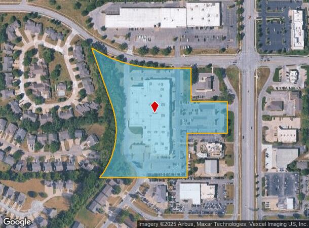2727 Iowa St, Lawrence, KS Parcel Map
