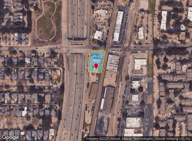 8010 N Southwestern Blvd, Dallas, TX Parcel Map