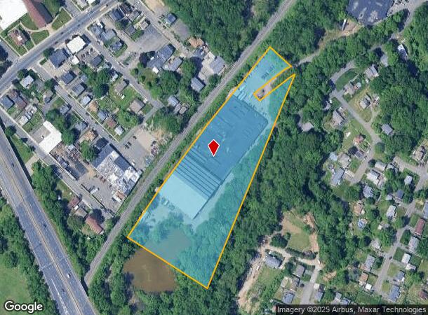 7 Coburn St, Chicopee, MA Parcel Map