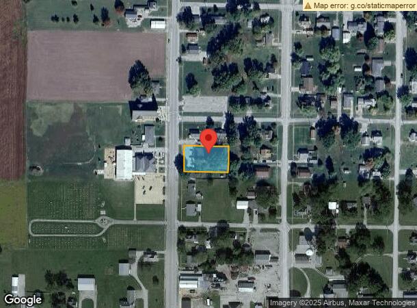  162 N Main St, Hoyleton, IL Parcel Map