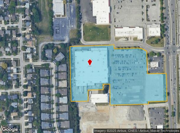  16100 Harlem Ave, Tinley Park, IL Parcel Map