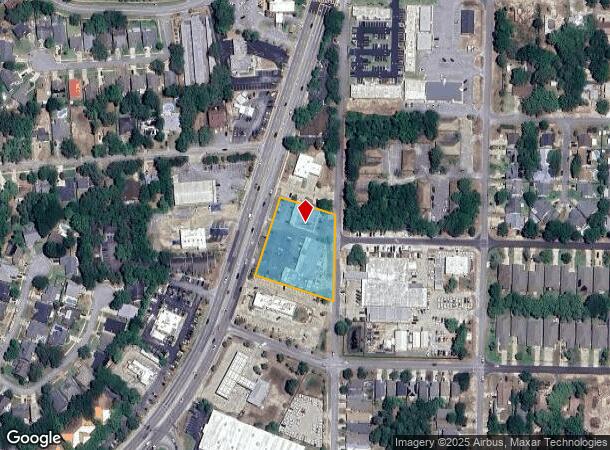 1193 N Eglin Pky, Shalimar, FL Parcel Map