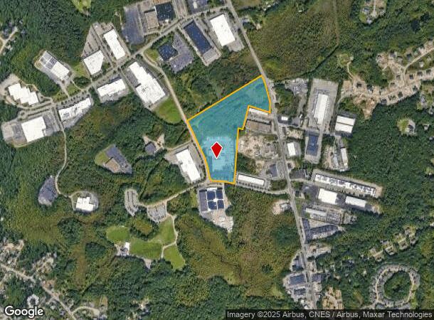  100 John Rd, Canton, MA Parcel Map