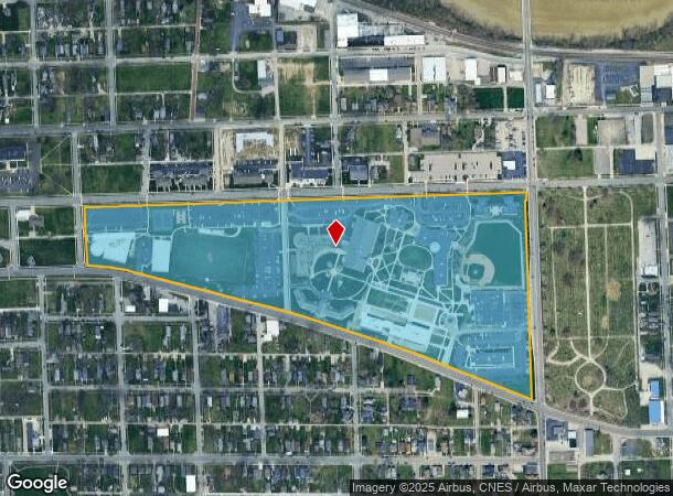 1331 Maumee Ave, Fort Wayne, IN Parcel Map